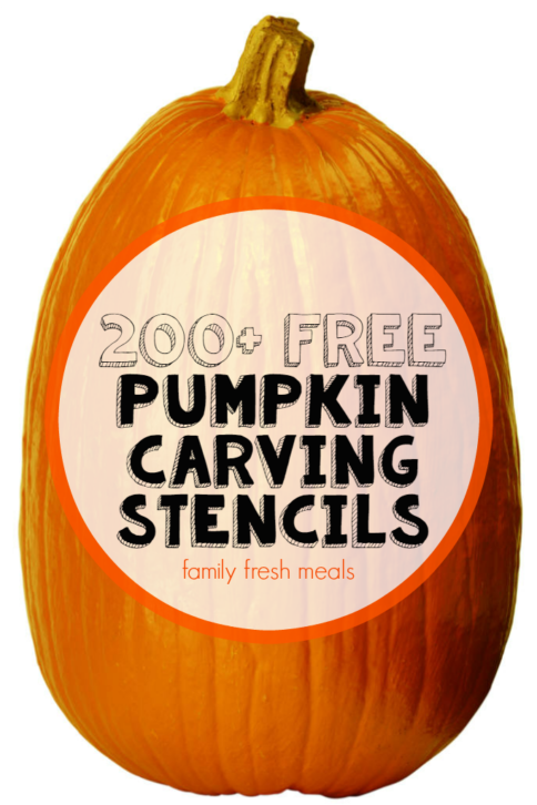 200+ Free Pumpkin Carving Stencils -familyfreshmeals.com