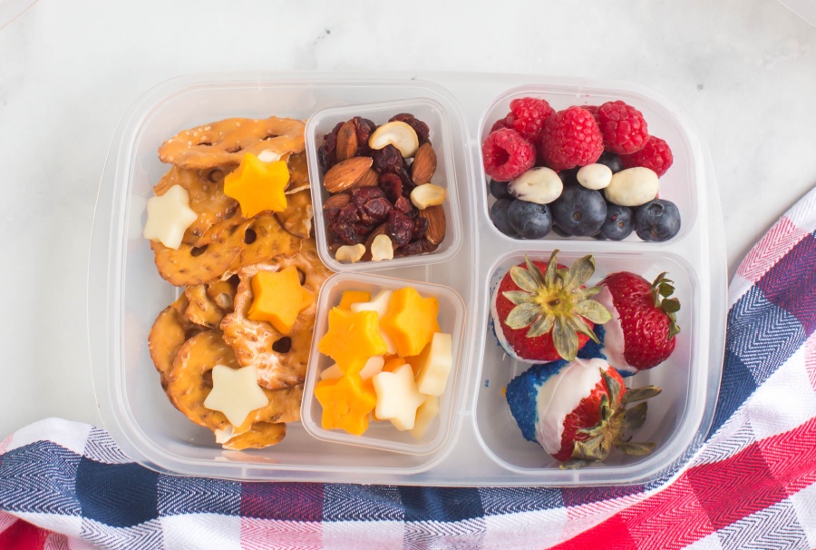 4th of July themed lunchbox