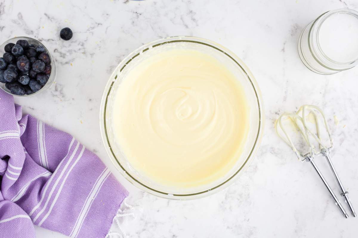 pudding mixture in bowl