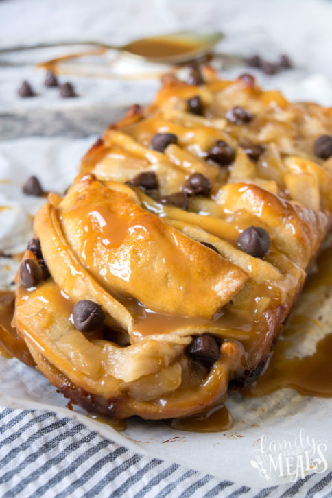 Caramel Apple Pull Apart Bread - Step 8