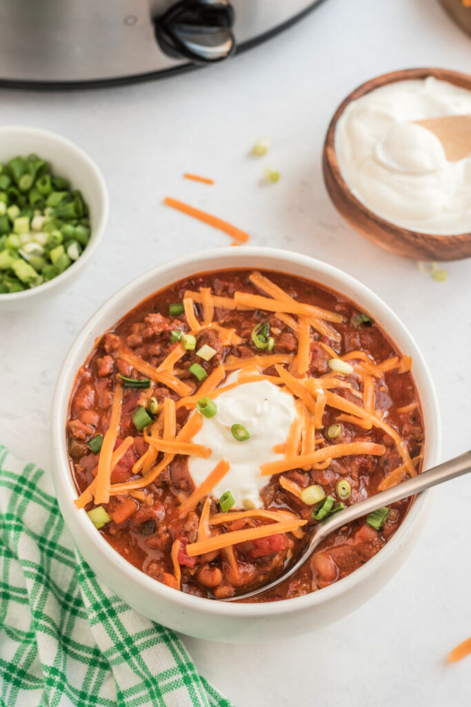 how bowl chili con carne