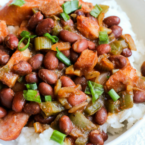 Crockpot Red Beans and Rice Recipe -- Family Fresh Meals