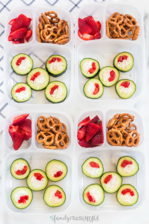 Cucumber Sushi Lunch Box Idea - Family Fresh Meals