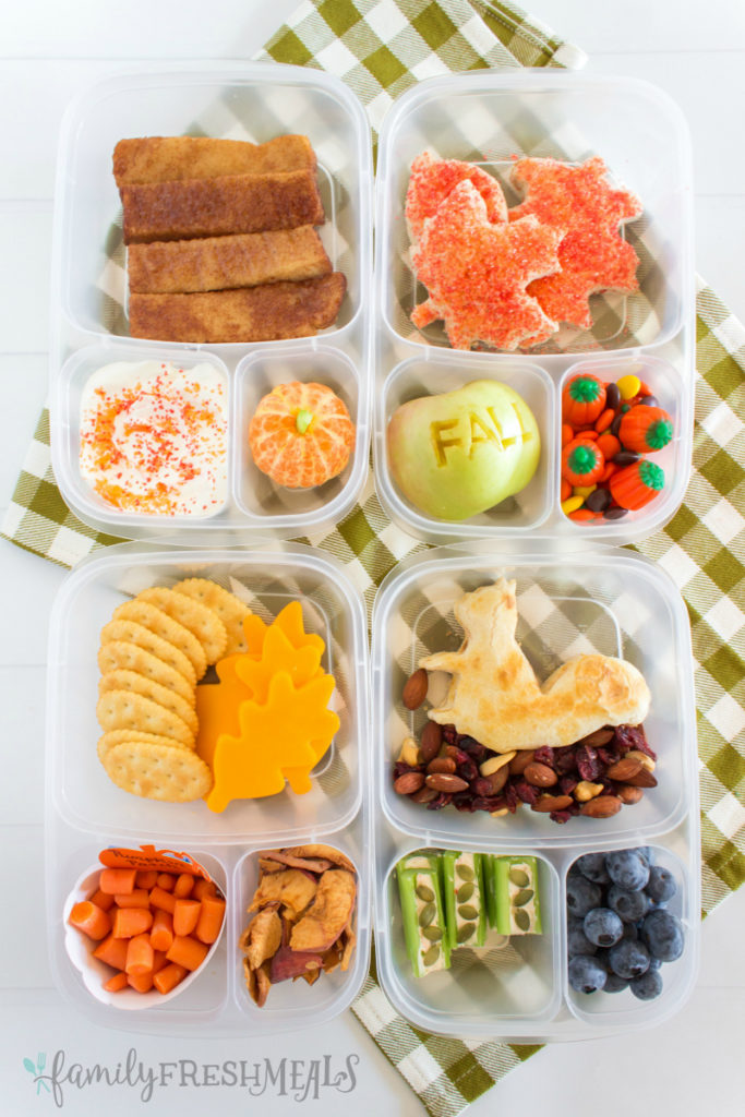 Cute Fall Lunchbox Ideas - Family Fresh Meals