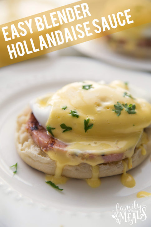 Easy Blender Hollandaise Sauce Recipe - Family Fresh Meals