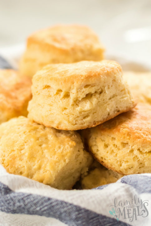 Easy Homemade Biscuits Recipe - Family Fresh Meals