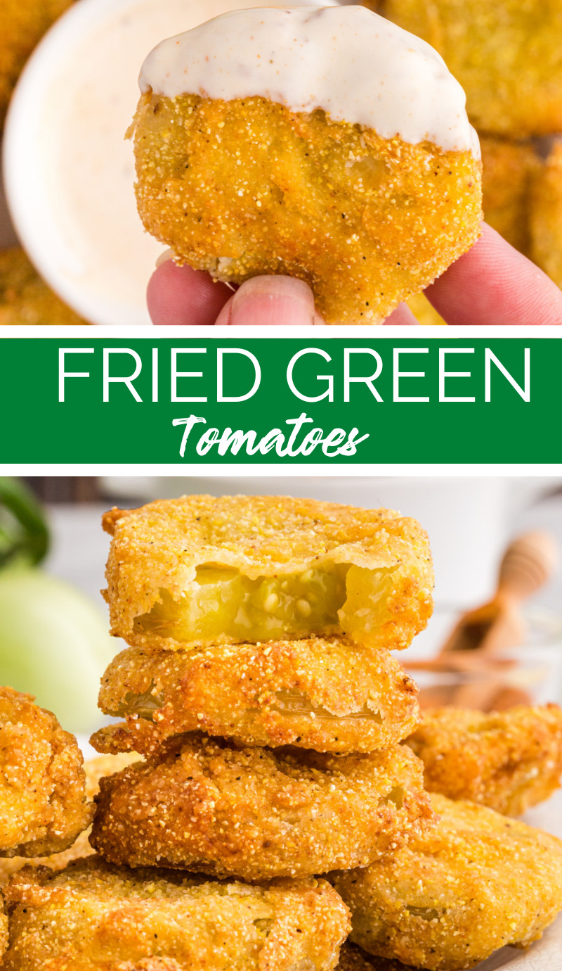 Crispy on the outside and juicy on the inside, Fried Green Tomatoes are a classic Southern dish that is both delicious and easy to make. via @familyfresh