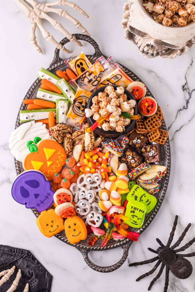 Fun Kid Halloween Snack Board 