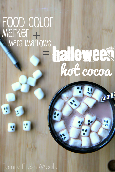 Halloween Hot Cocoa - FamilyFreshMeals.com