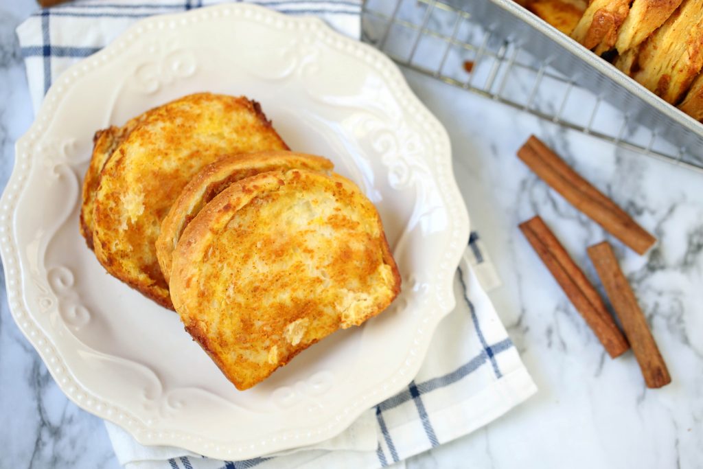 Easy Pumpkin Caramel Pull Apart Bread - Step 2