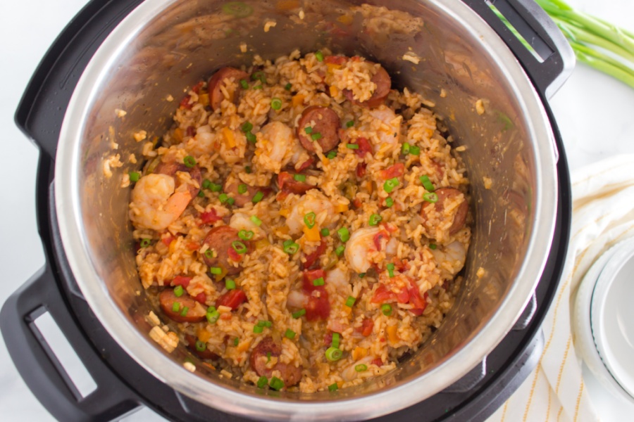 Jambalaya in an instant pot