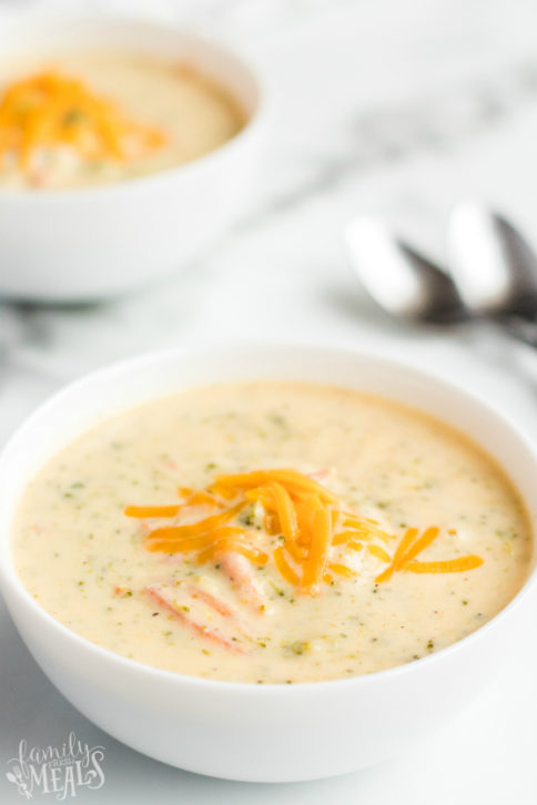 Instant Pot Broccoli Cheddar Soup Recipe - Family Fresh Meals