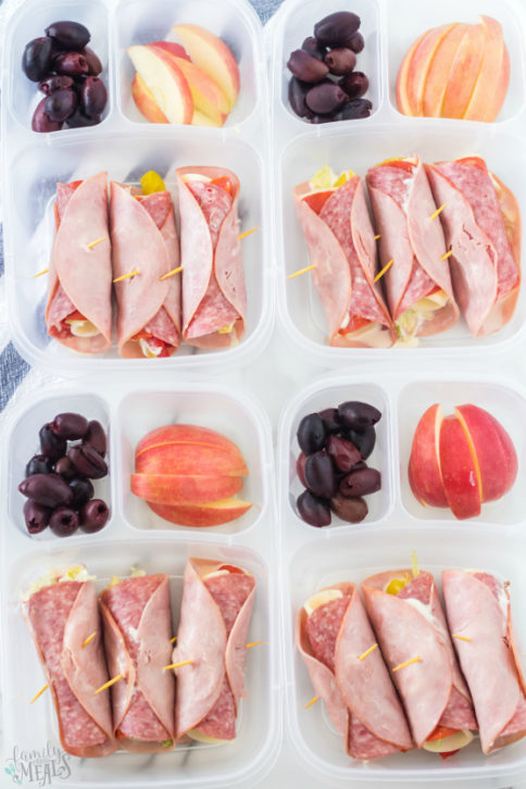 Keto Low Carb Sandwich Lunchbox