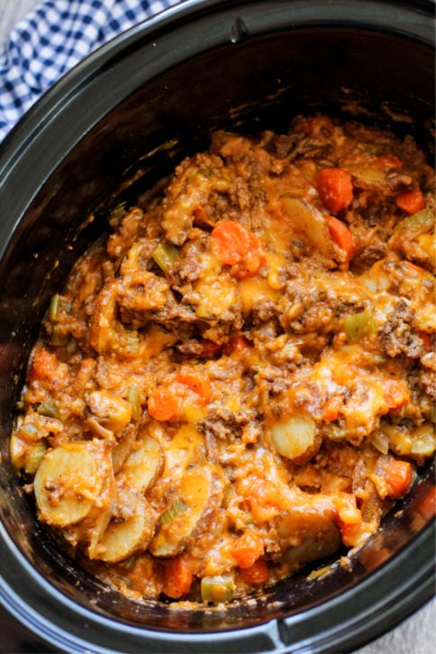 Kitchen Sink Crockpot Casserole recipe in crockpot