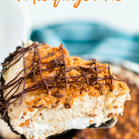 No Bake Butterfinger Pie - from Family Fresh Meals