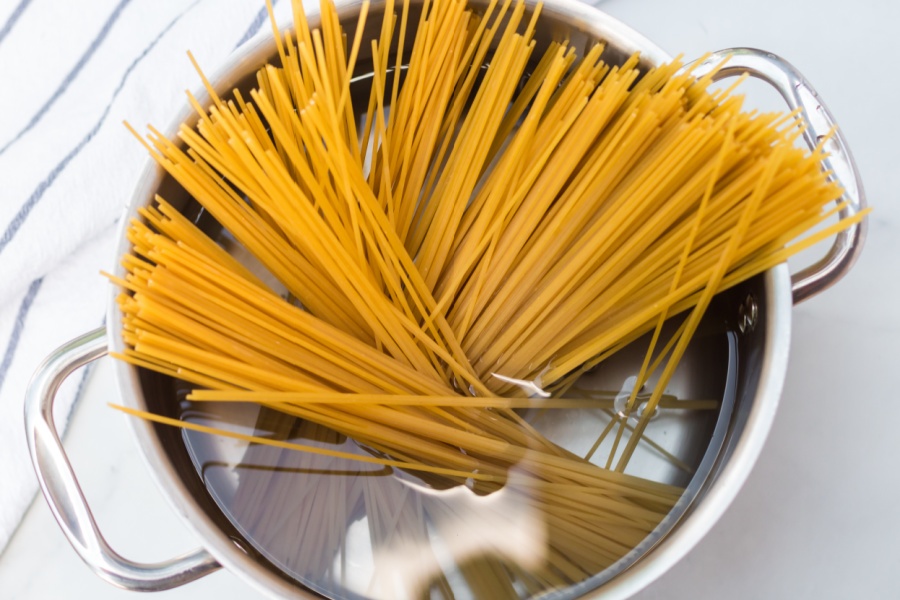 noodle in a large pot