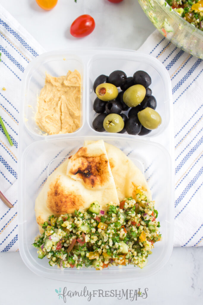 Tabouli Salad is a lunchbox