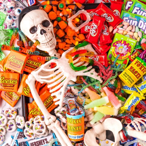 Trick or Treat Halloween Candy Board