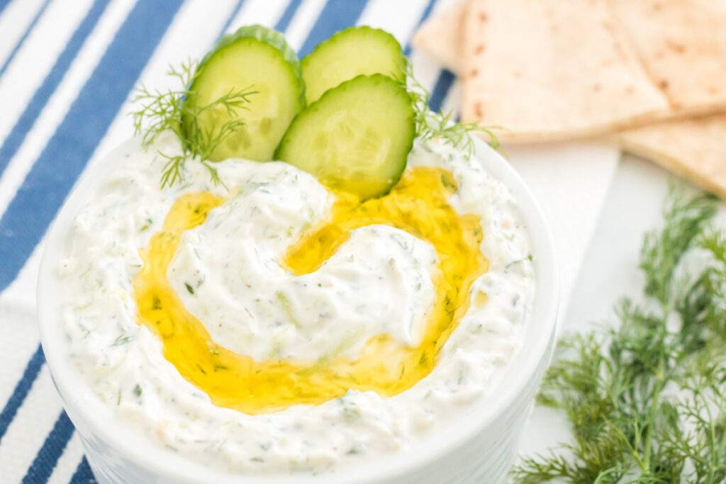 Tzatziki Sauce in a bowl